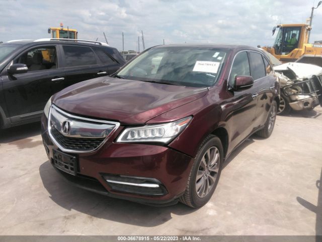 5FRYD3H40FB007720 Acura Mdx Tech Pkg