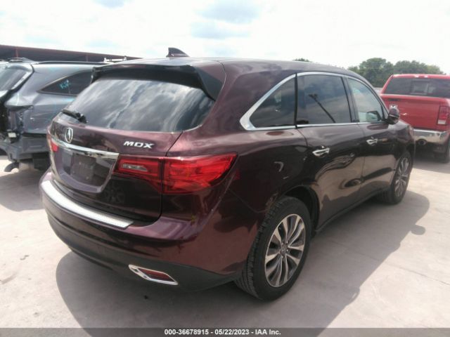 5FRYD3H40FB007720 Acura Mdx Tech Pkg