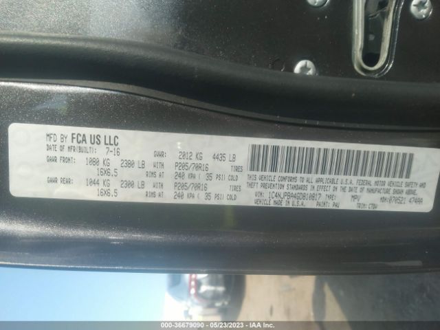 1C4NJPBA4GD810817 Jeep Patriot Sport