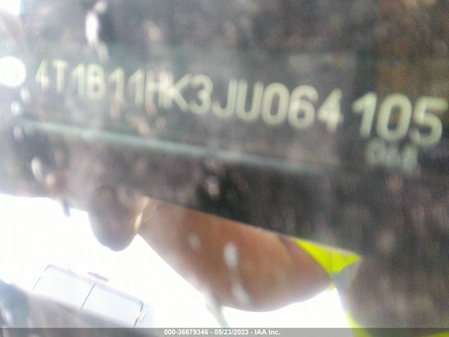 Toyota CAMRY SE 2018 4T1B11HK3JU064105 Image 11