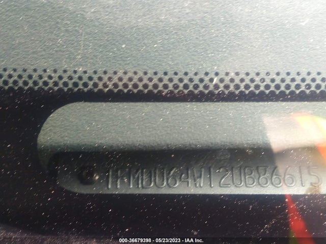 2002 FORD EXPLORER EDDIE BAUER VIN: 1FMDU64W12UB86615