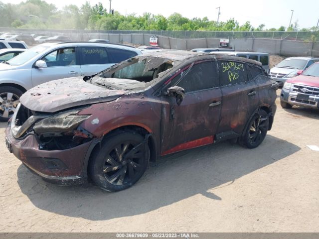 5N1AZ2MH4JN120986 Nissan Murano Platinum