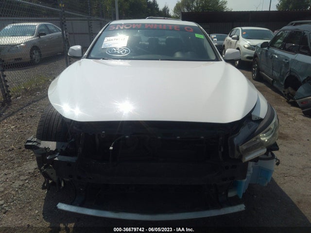 2018 Infiniti Q50 3.0t Luxe მანქანა იყიდება აუქციონზე, vin: JN1EV7AR8JM443006, აუქციონის ნომერი: 36679742