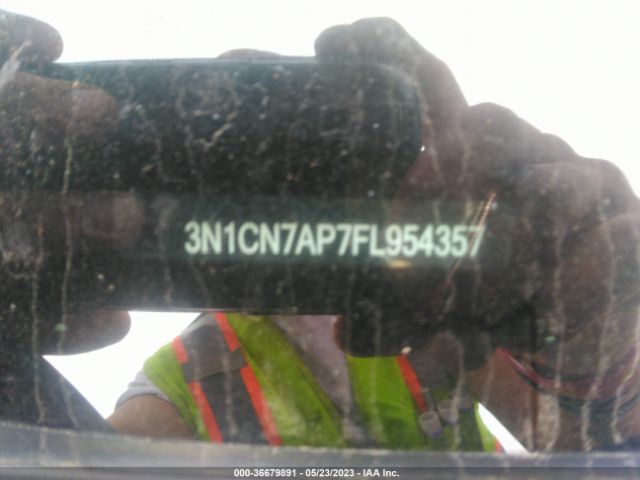 3N1CN7AP7FL954357 Nissan VERSA SV
