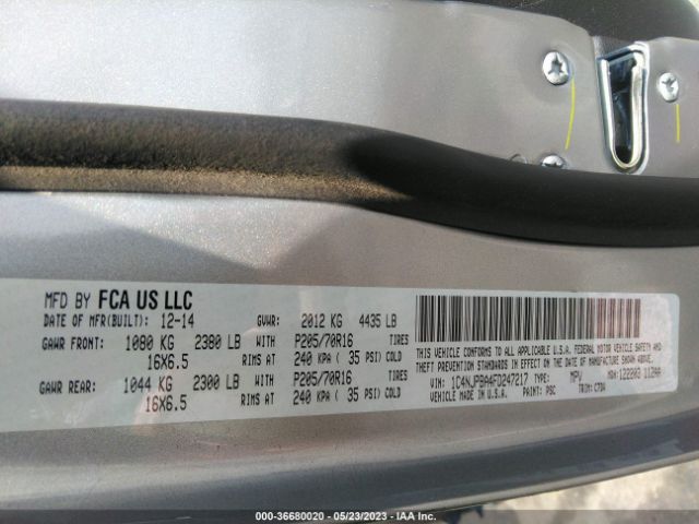 1C4NJPBA4FD247217 Jeep Patriot Sport