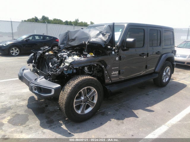 2022 JEEP WRANGLER UNLIMITED SAHARA VIN: 1C4HJXEN5NW124802