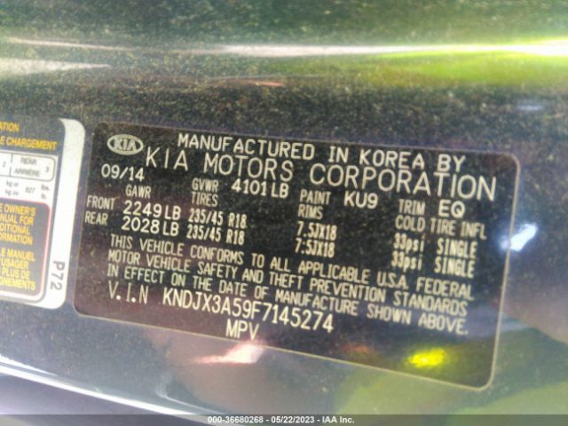KNDJX3A59F7145274 KIA Soul !