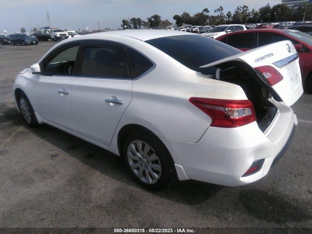 2016 NISSAN SENTRA S VIN: 3N1AB7APXGY298384