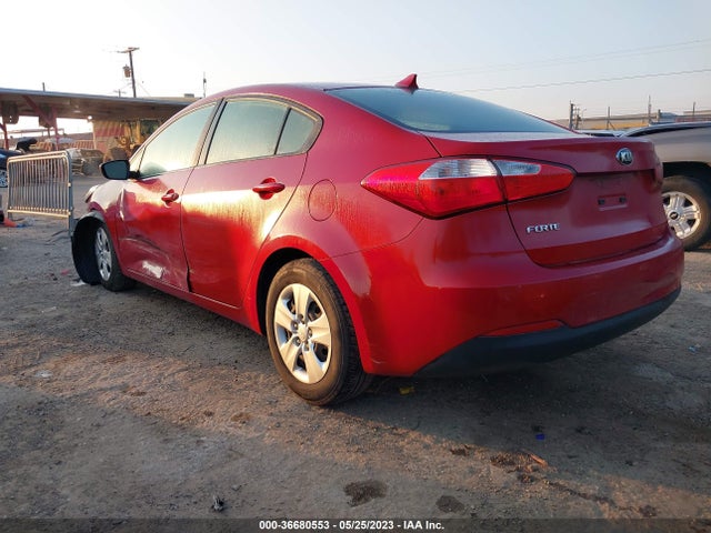 KIA FORTE LX 2016 KNAFK4A64G5607589 Image 4