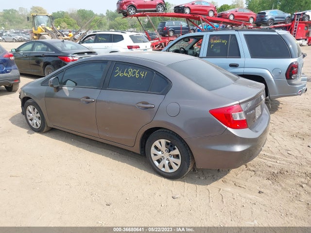2012 HONDA CIVIC SDN LX VIN: 19XFB2F59CE094670