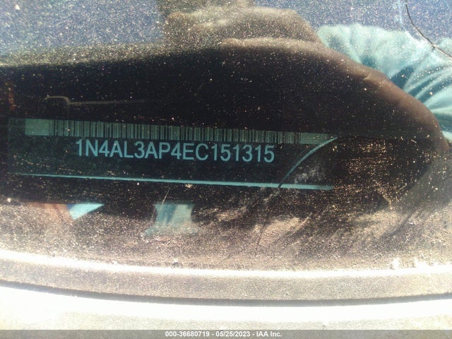 2014 NISSAN ALTIMA 2.5 S VIN: 1N4AL3AP4EC151315