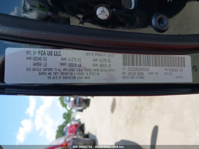 2C3CDZAG5HH555507 Dodge Challenger Sxt Plus