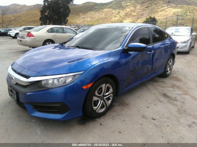 Honda Civic Sedan Lx 2018 2HGFC2F51JH549141 Image 2