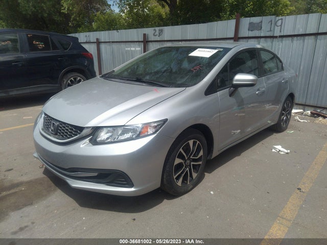 Honda Civic Sedan Lx 2015 2HGFB2F53FH560507 Image 2