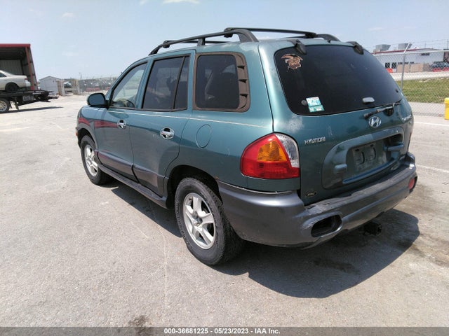 2003 HYUNDAI SANTA FE GLS/LX VIN: KM8SC73D03U450845