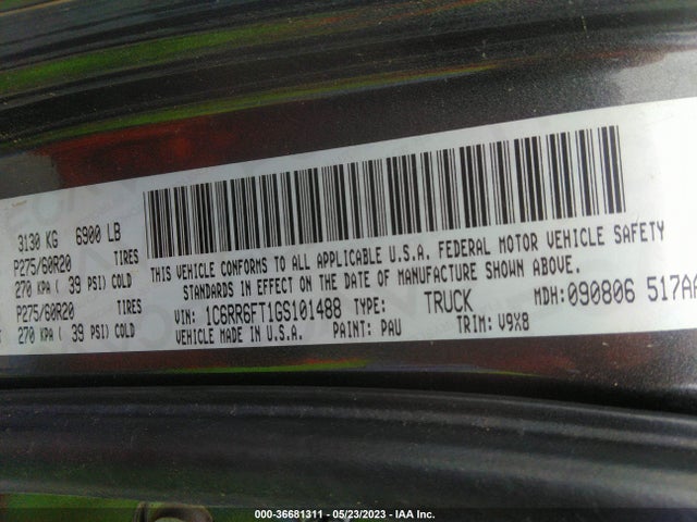 1C6RR6FT1GS101488 RAM 1500 Express
