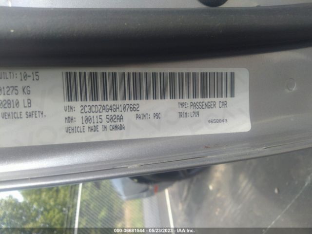 2C3CDZAG4GH107662 Dodge Challenger Sxt