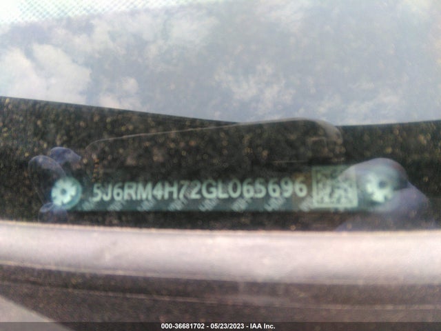 Honda Cr-v Ex-l 2016 5J6RM4H72GL065696 Image 9