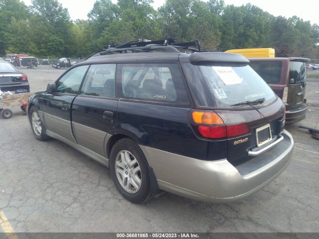 2000 SUBARU LEGACY WAGON OUTBACK EQUIP VIN: 4S3BH6757Y7602497