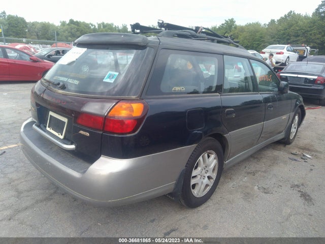 2000 SUBARU LEGACY WAGON OUTBACK EQUIP VIN: 4S3BH6757Y7602497
