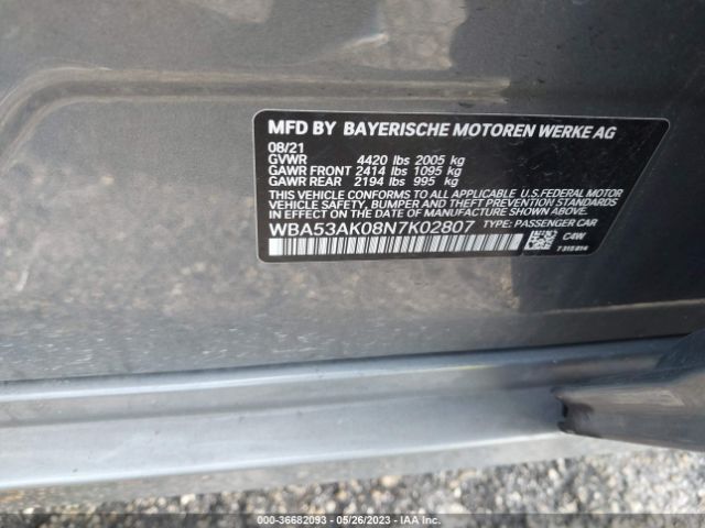 WBA53AK08N7K02807 BMW 2 Series 228i