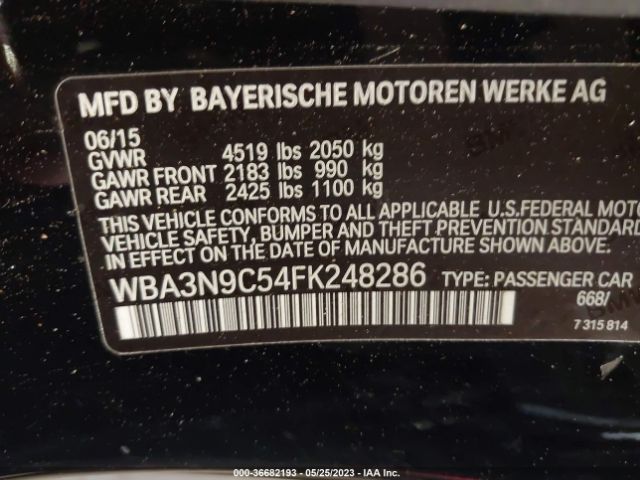 WBA3N9C54FK248286 BMW 4 Series 428i Xdrive