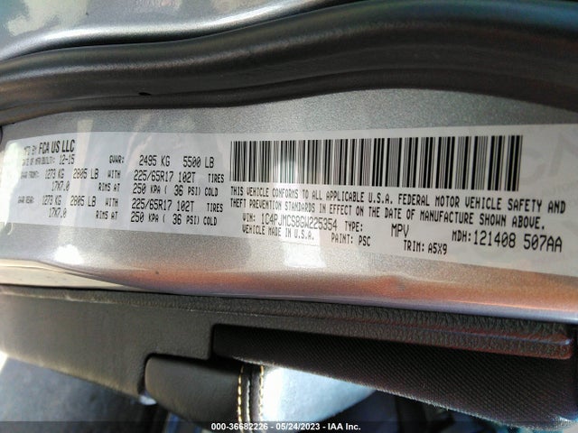 1C4PJMCS8GW225354 Jeep Cherokee Latitude