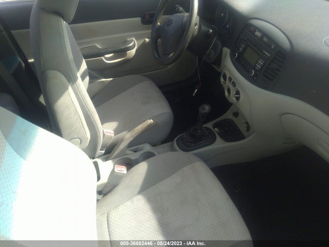 2009 HYUNDAI ACCENT MAN GS VIN: KMHCM36C29U121943