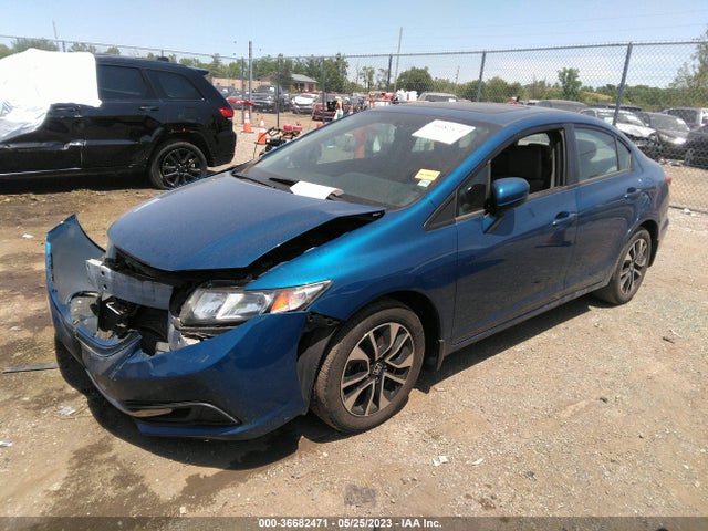Honda Civic Sedan Ex 2014 2HGFB2F81EH539163 Image 2