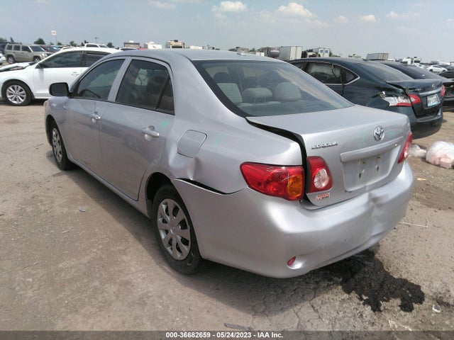 2009 TOYOTA COROLLA VIN: JTDBL40E299025168