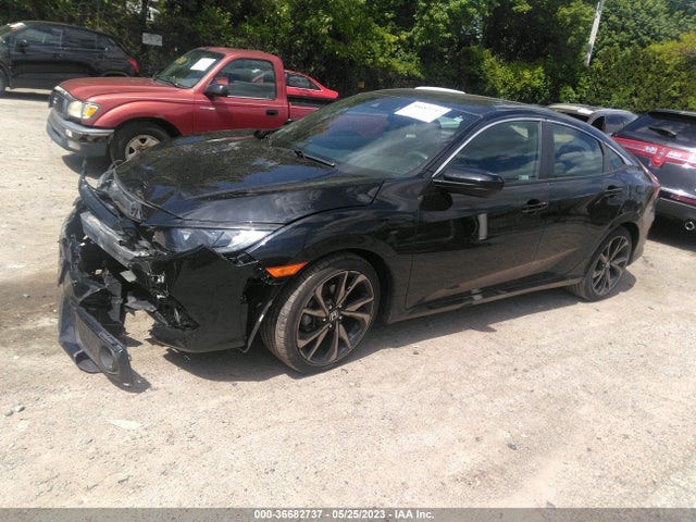2019 HONDA CIVIC SEDAN SPORT VIN: 2HGFC2F88KH521333