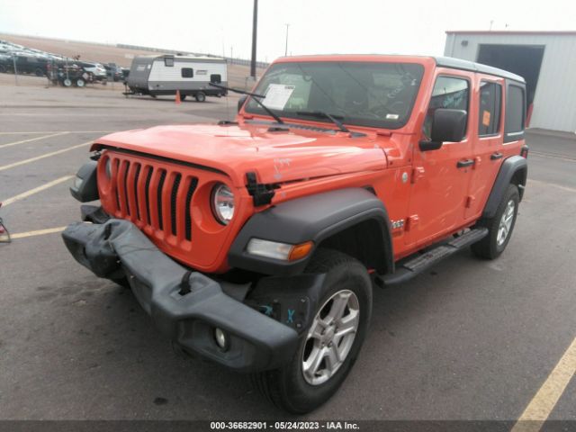 1C4HJXDNXKW594675 Jeep Wrangler Unlimited Sport S
