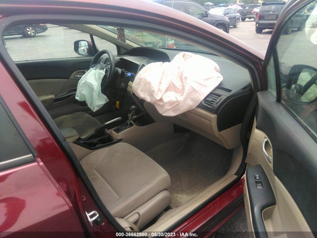 2012 HONDA CIVIC SDN LX VIN: 2HGFB2F52CH588892