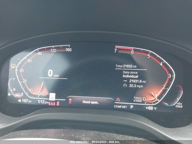 2021 BMW X4, VIN: 5UX2V1C01M9E86848