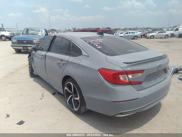 Продажа на аукционе авто 2022 Honda Accord Hybrid Sport, vin: 1HGCV3F21NA010371, номер лота: 36683070