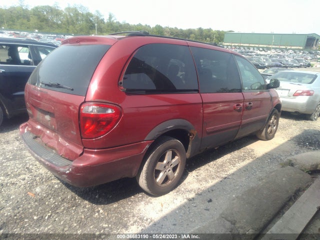 2006 DODGE GRAND CARAVAN SXT VIN: 2D4GP44L26R876981