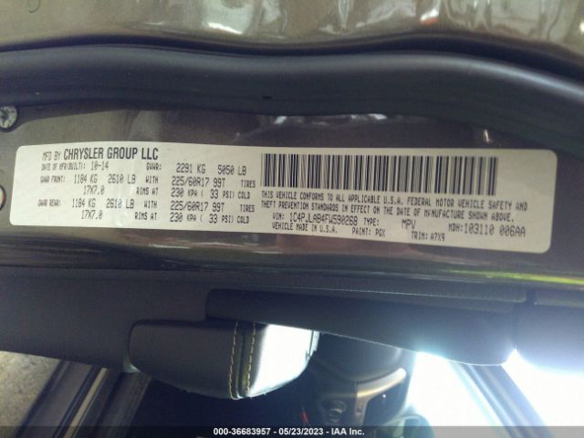 1C4PJLAB4FW590268 Jeep Cherokee Sport