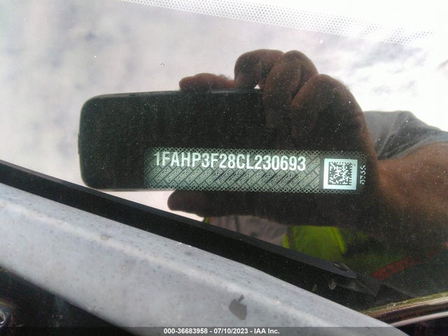 2012 FORD FOCUS SE VIN: 1FAHP3F28CL230693