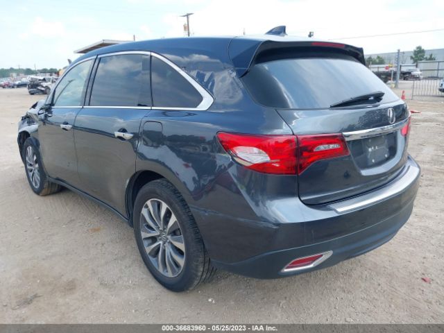 5FRYD3H48FB011613 Acura Mdx Tech Pkg