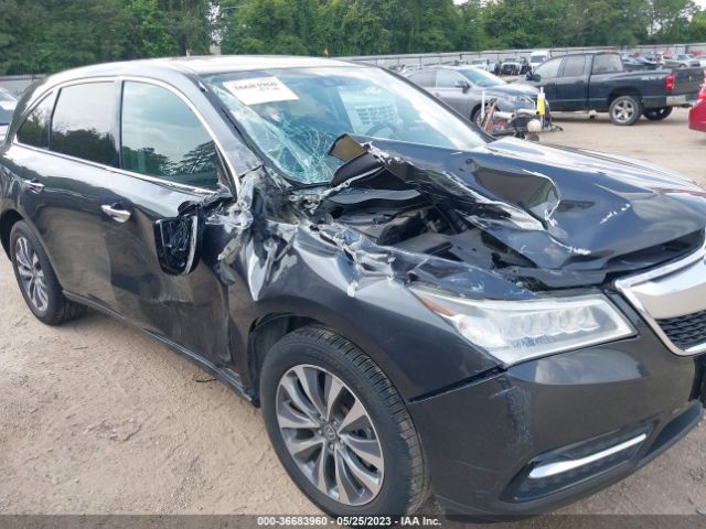 5FRYD3H48FB011613 Acura Mdx Tech Pkg