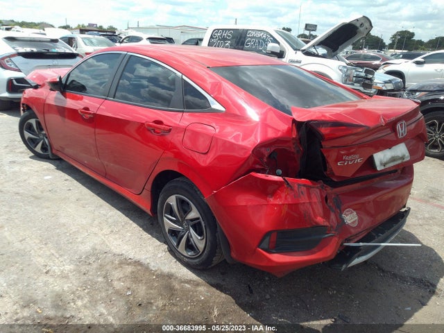 Honda Civic Sedan Lx 2021 2HGFC2F61MH525838 Image 3