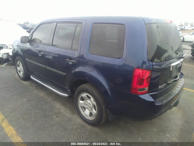 2013 HONDA PILOT LX VIN: 5FNYF3H25DB016372