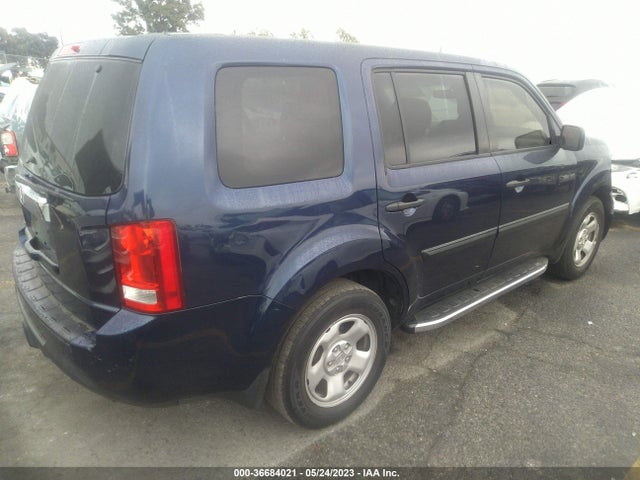2013 HONDA PILOT LX VIN: 5FNYF3H25DB016372