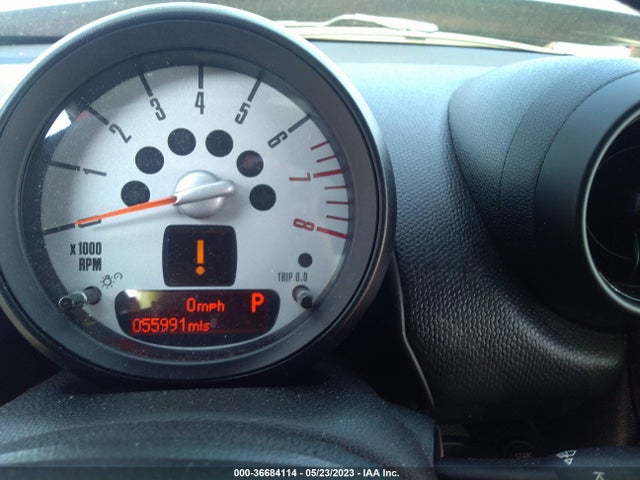 2013 MINI COOPER PACEMAN S VIN: WMWSS5C51DWN49231