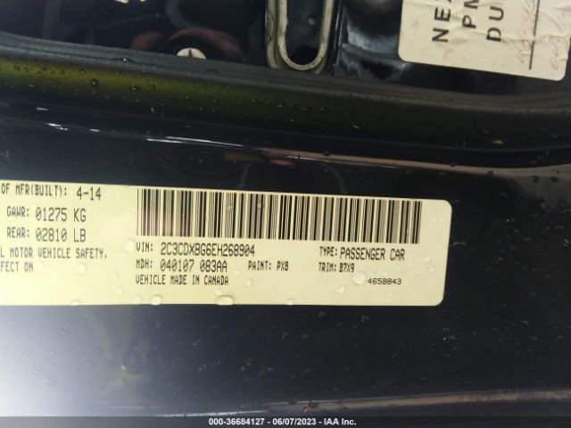 2C3CDXBG6EH268904 Dodge Charger Se