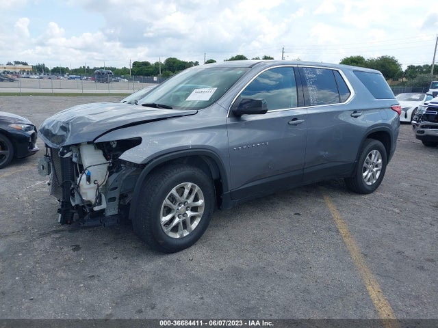Chevrolet Traverse Ls 2021 1GNERFKWXMJ199811 Image 2