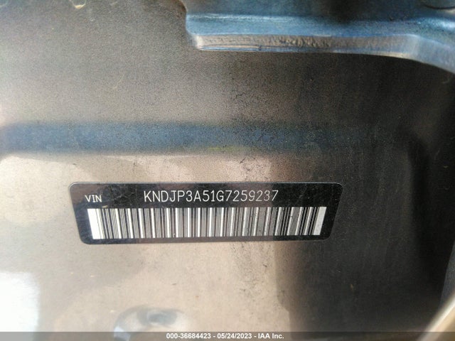 KIA SOUL + 2016 KNDJP3A51G7259237 Image 11
