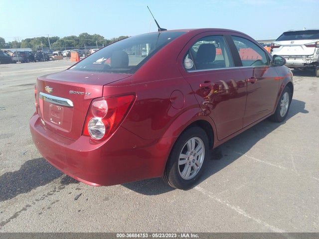 Chevrolet SONIC LT 2014 1G1JC5SH2E4181011 Image 5