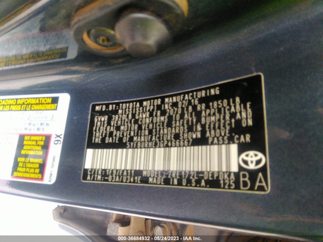 Toyota Corolla L/le/s/s Plus/le Plus 2016 5YFBURHE3GP466667 Image 11