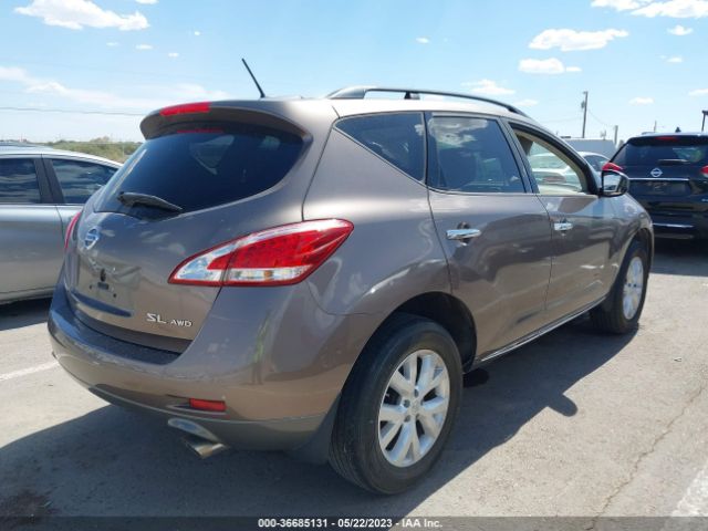 JN8AZ1MW0EW511571 Nissan MURANO SL